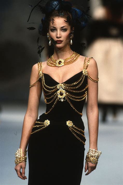 versace gold dress runway|vintage Versace runway.